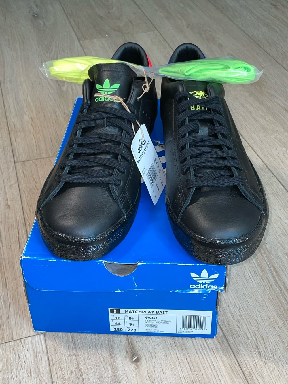 Bait x Cowboy Bebop x adidas Consortium Matchplay 'Black